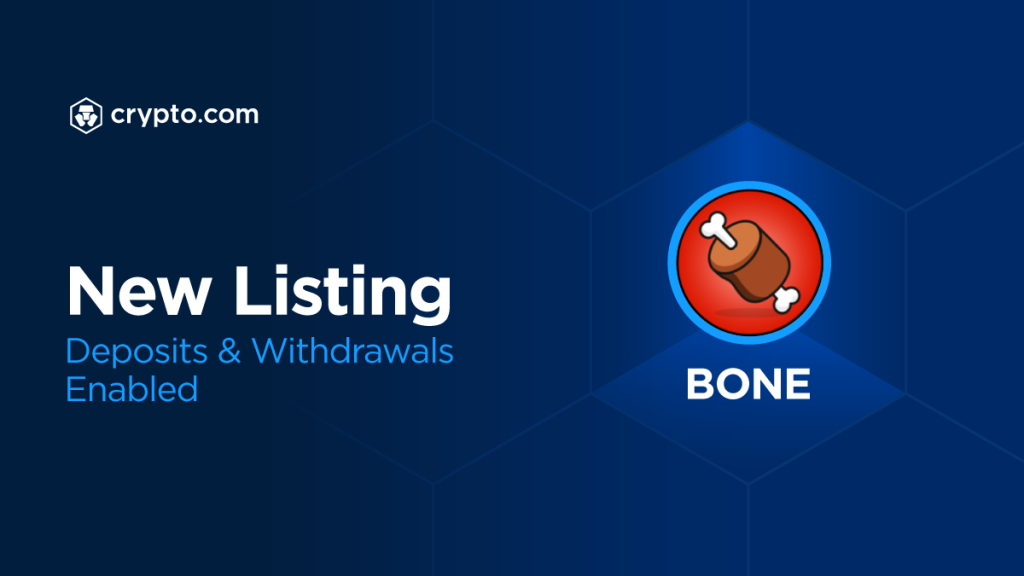 BONE App Listing crypto.com